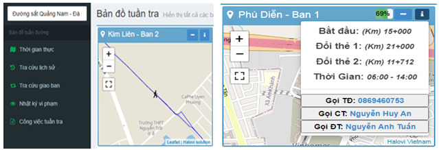 Tra cứu lịch sử tuần đường