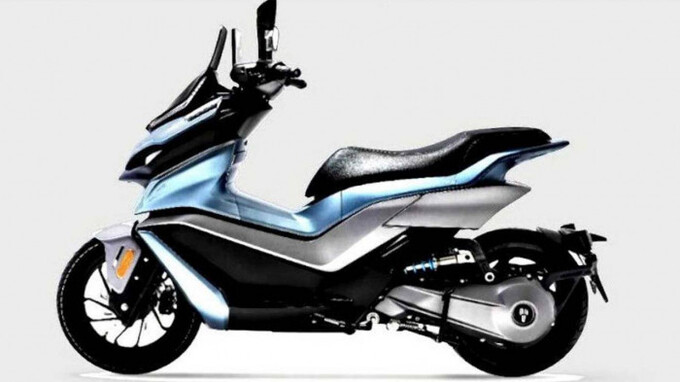 Chiếc xe có ngoại thất khá giống dòng xe máy của Honda

