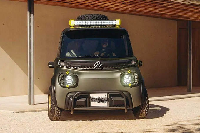 Citroen My Ami Buggy có giá 240 triệu đồng gây ấn tượng với thiết kế cực kỳ thú vị và thực dụng.

