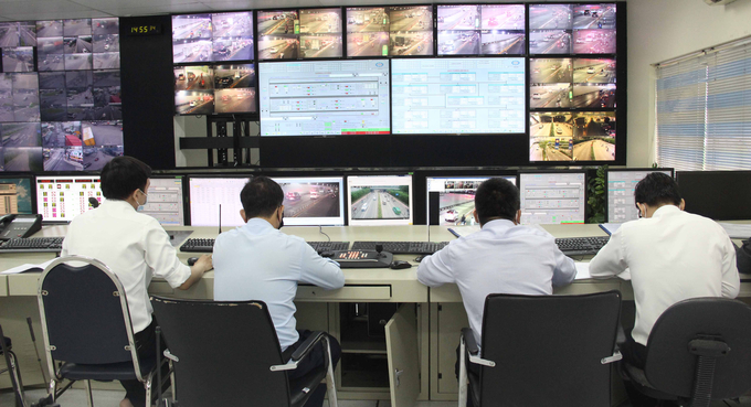 Các dữ liệu về giao thông được cập nhật về Trung tâm, giúp công tác giám sát và điều hành giao thông được thuận lợi.