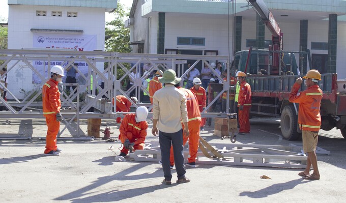 Từ buổi tập huấn, đội ngũ công nhân các đơn vị, nhà thầu quản lý bảo dưỡng thường xuyên các tuyến quốc lộ được trang bị, bổ sung thêm kỹ năng, kiến thức, kỹ thuật lắp ghép hệ dầm Bailey