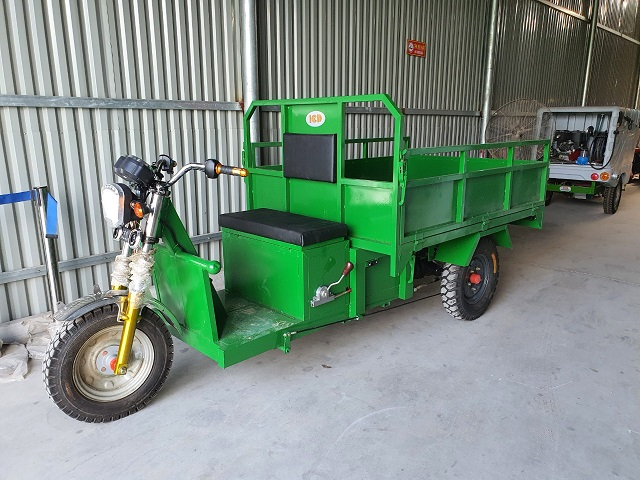 Một mẫu xe điện 3 bánh được quảng cáo trên mạng internet - Ảnh minh họa