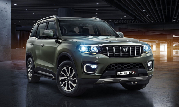 SUV 7 chỗ Scorpio-N của Ấn Độ vừa mở bán.