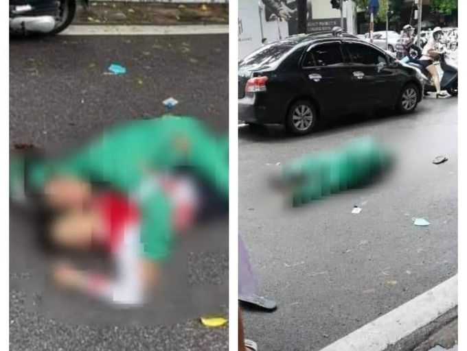 Hiện trường vụ án giết người trên phố Hàng Bài do nghen tuông