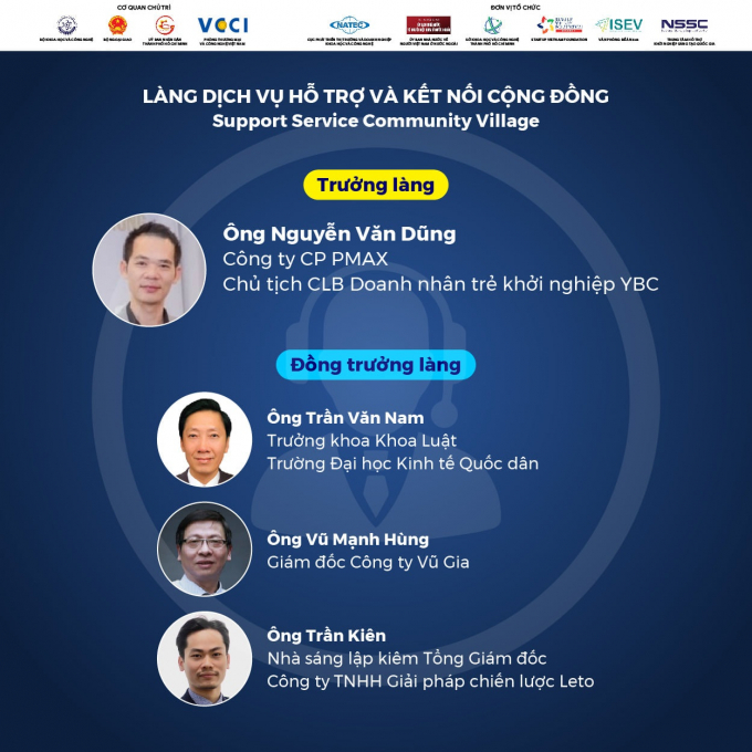 Làng dịch vụ  hỗ trợ và kết nối cộng đồng