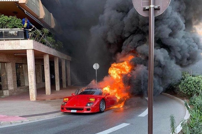 Ferrari_F40_on_fire_in_Monaco