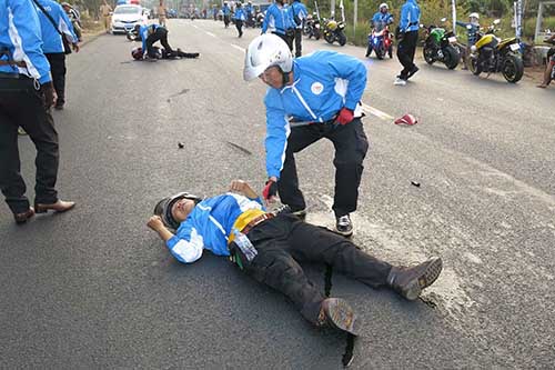 Sự thật vụ tai nạn tại giải đua xe đạp nữ quốc tế Bình Dương