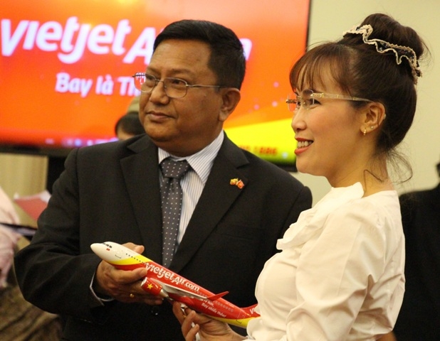 Dai su Myanmar va TGD Vietjet