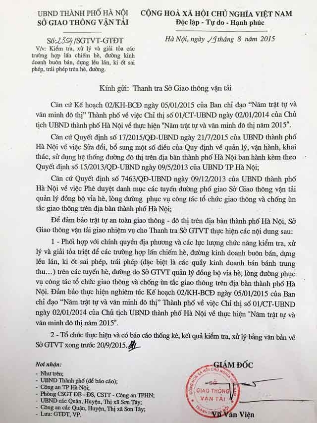 cấm quầy bánh trung thu lấn chiếm vỉa hè