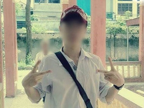 Ảnh nam sinh T.T. do gia đình nạn nhân cung cấp.