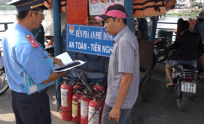 Đồng loạt kiểm tra các bến tàu khách và