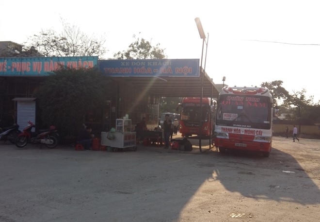 Thanh Hoá- Bến xe khách đìu hiu ngày mùng 5