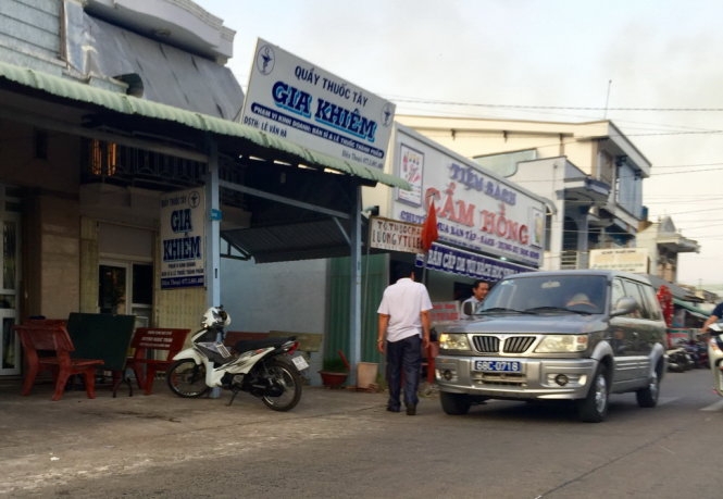 Dàn xe công đi dự đám cưới ở trường h