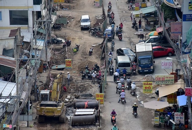 TPHCM chuẩn bị đào đường ở quận 4, 5 va