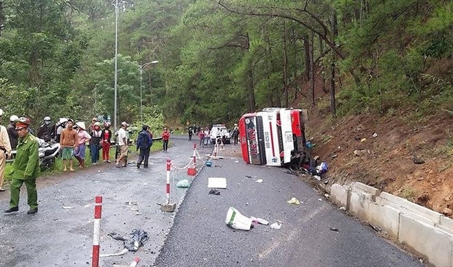 Tài xế gây tai nạn thảm khốc trên đèo Pr