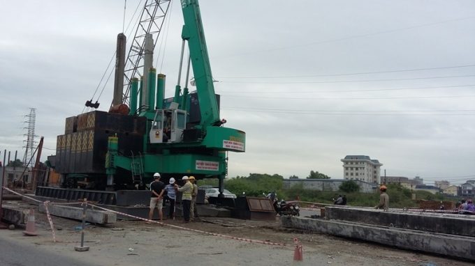 Phân luồng giao thông tạm thời nút giao Lê Hồng Ph