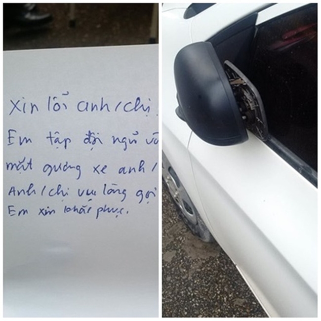 2 Chuyện chiếc gương xe vỡ- Lời xin lỗ