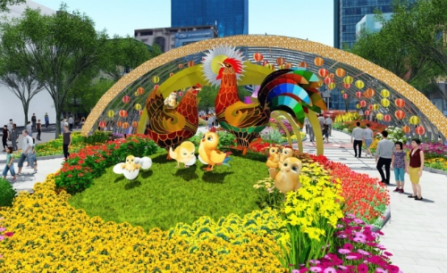 Cấm đường để thi công đường hoa, đường sách