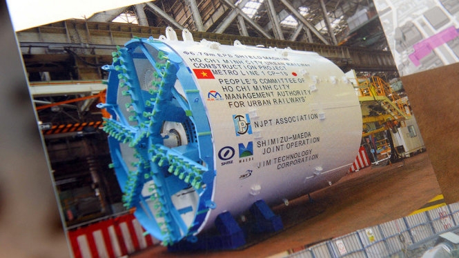 12 Robot TBM đào đường hầm 'khủng' cho tuye