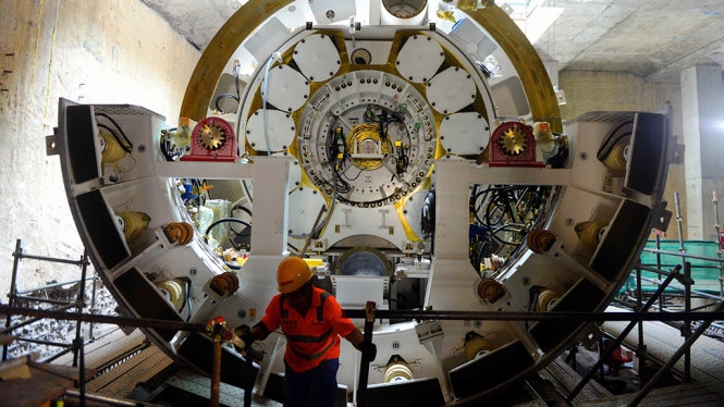 4 Robot TBM đào đường hầm 'khủng' cho tuyê