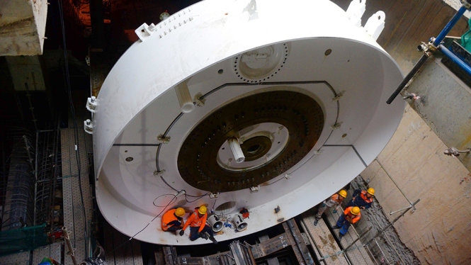 9 Robot TBM đào đường hầm 'khủng' cho tuyê