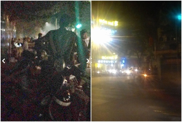 Nam thanh niên quay đầu xe chạy chốt 141, đâm CSCĐ