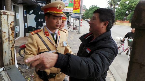 Huyện Sóc Sơn xử phạt vi phạm giao thông 