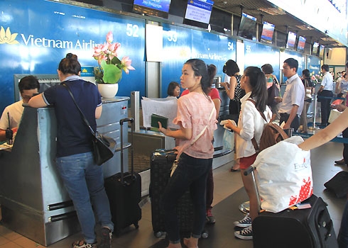 Tăng cường an ninh hàng không dịp 30