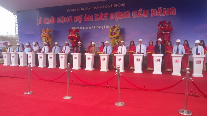 ​Hải Phòng thay thế cầu phao bằng cầu vu