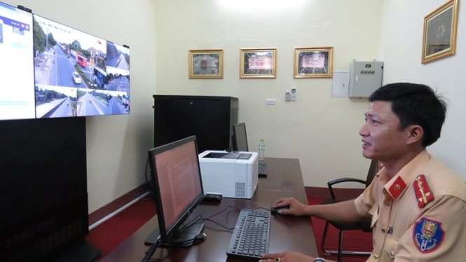 Gắn camera giao thông trên quốc lộ 1 ở Quảng Bình