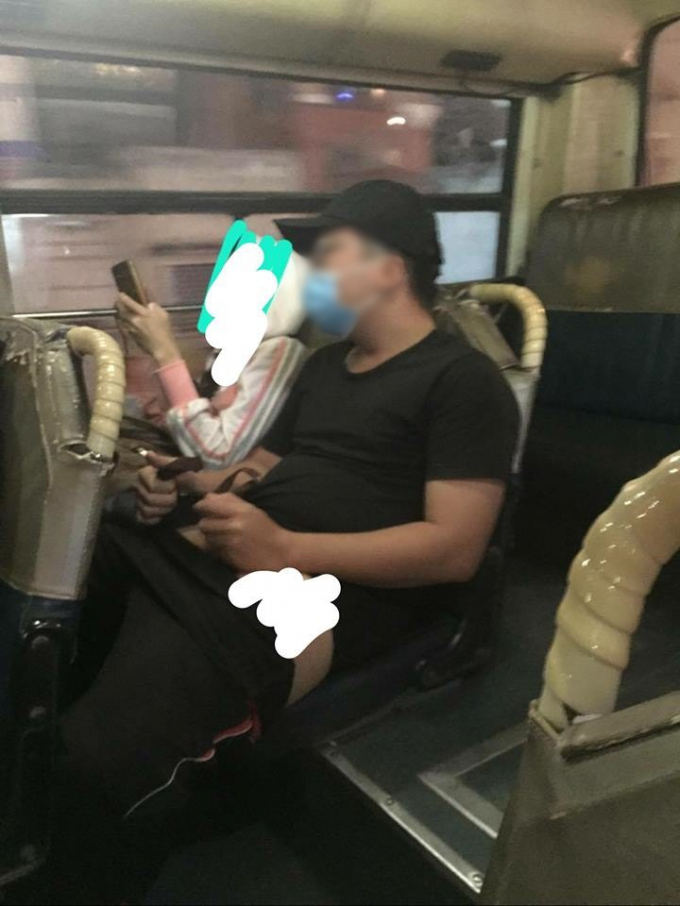 Nữ sinh bị kẻ biến thái trên xe buýt đuô