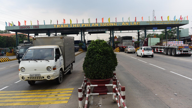 TP.HCM chưa tăng giá vé BOT từ nay đến 2020