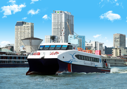 Tàu cao tốc Sài Gòn - Cần Giờ - Vũng Tà