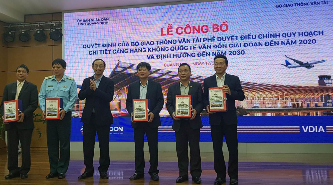 Công bố quy hoạch chi tiết sân bay Vân Đô