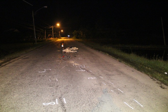 Tài xế xe tải tông chết chiến sĩ công an rồi bỏ tr