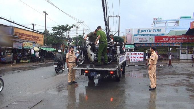 Nam sinh tử vong do va chạm xe máy liên hoàn