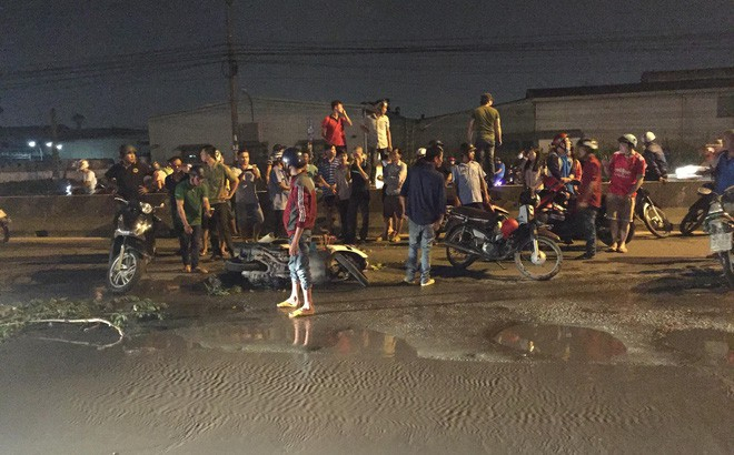 Sụp ổ gà ngập nước, nam thanh niên bị x