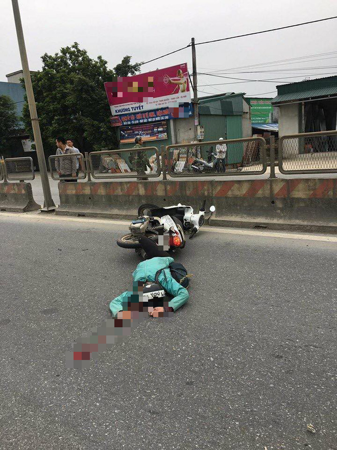 Ngã xe máy, cô gái người Mỹ tử vong thương tâm