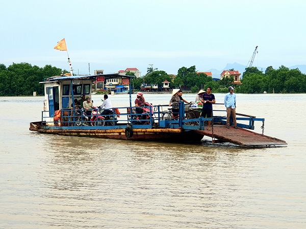 Bến phà Bính sẽ dừng hoạt động từ ngày 1