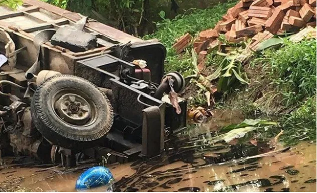 Hiện trường vụ việc.