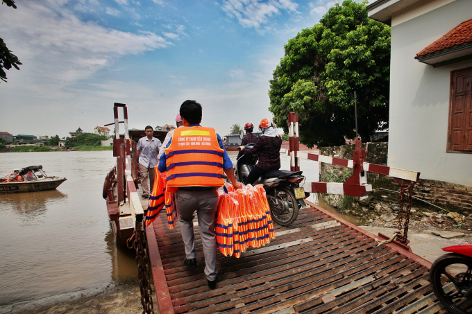 7. Đội ngũ Thanh niên của Cảng vụ ĐTNĐ khu vực I c