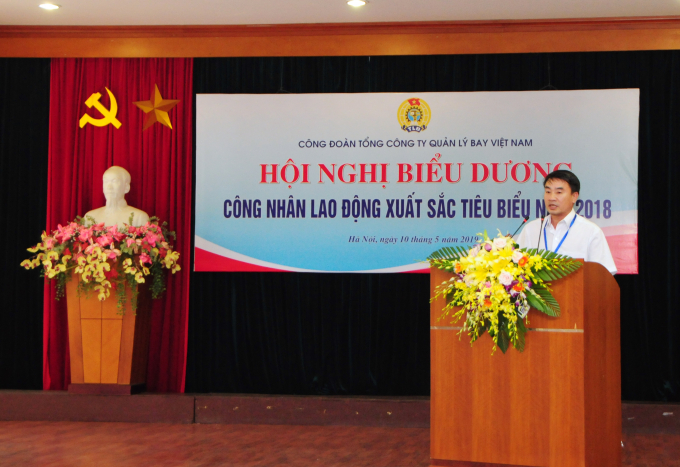 _Đc Nguyễn Minh Hồng - Đài trưởng Đài kiểm soát kh