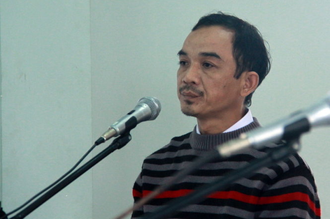 Bị cáo Phương tại tòa - Ảnh: Hữu Khá