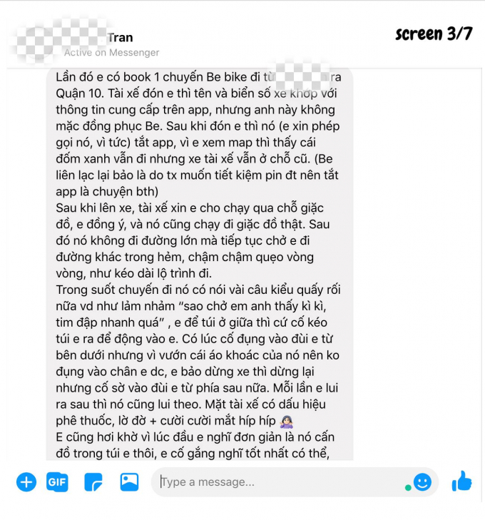 Nhiều hành khách là chị em, phụ nữ bóc phốt trên m