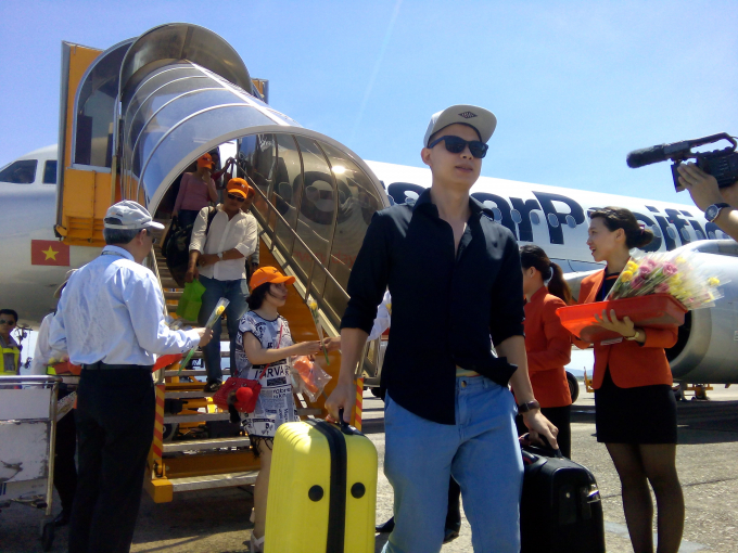 Hành khách trên chuyến bay của Jetstar 1