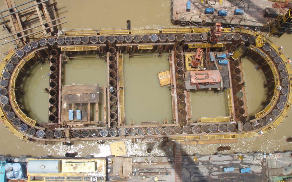 Cầu Nhật Tân nhiều công nghệ lần tiên được áp dụng tại Việt Nam