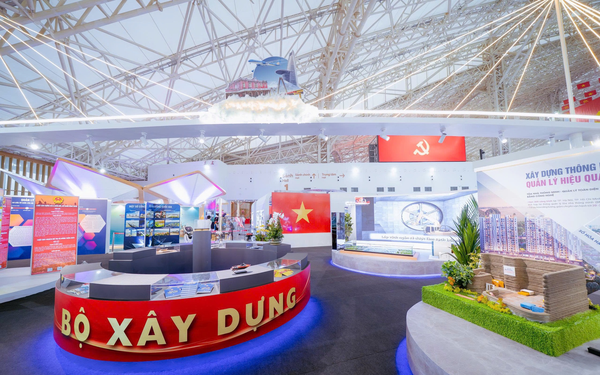 Dấu ấn từ các gian trưng bày tại Trung tâm Triển lãm Quốc gia