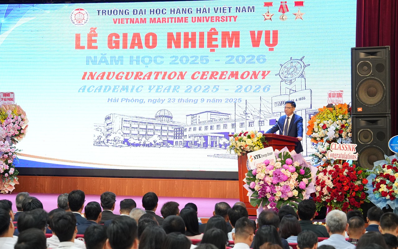 Trường Đại học Hàng hải Việt Nam chào đón gần 5.400 tân sinh viên