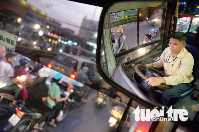 Giảm căng thẳng cho tài xế xe buýt