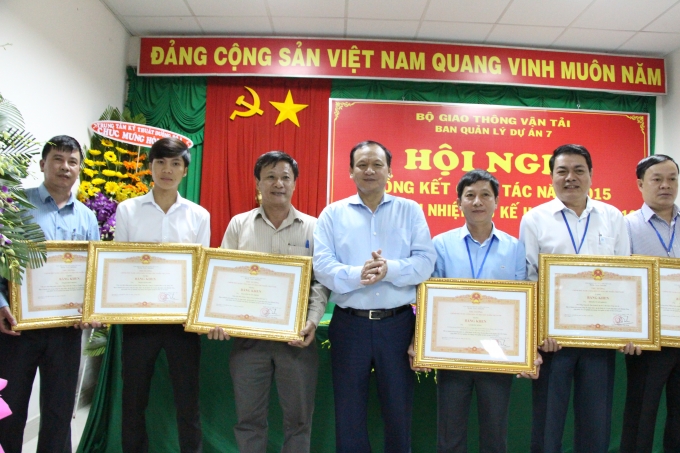 Ban quản lý dự án 7 triển khai 16 dự án trong năm 2015